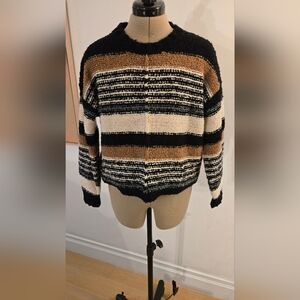 NWT - Cozy Striped Sweater - Size S